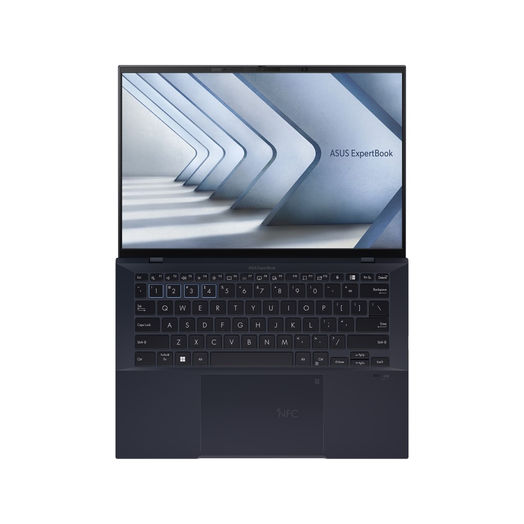 The world's lightest 14" OLED business laptop for elite executives, backed by ASUS Carbon Partner Services for transparent flexible carbon-offset options
